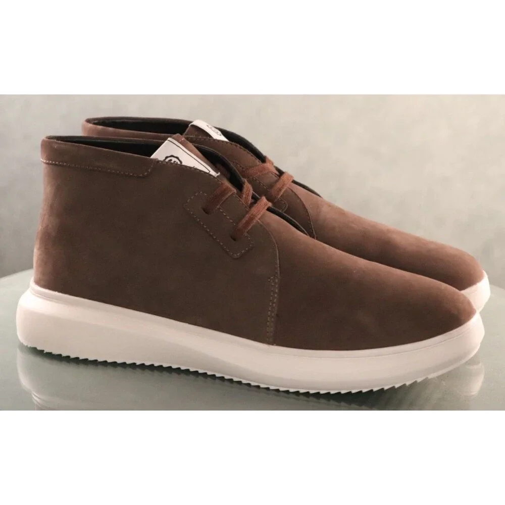 Greats Brooklyn $190 Men's Waterproof Chukka Boots Size EU 46 US 13 Leather EUC